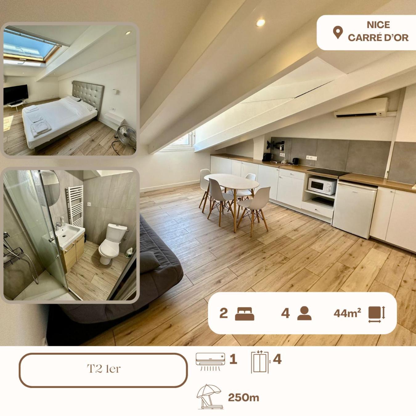 Appartement A Meyerbeer Nice Bagian luar foto